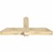 Ekena Millwork Eugene Rough Sawn Timber Gable Bracket, Douglas Fir, 60"W x 25"H x 6"D x 6"F, 10/12 Pitch GBW060X25X0606EUG00RDF - alternate 4